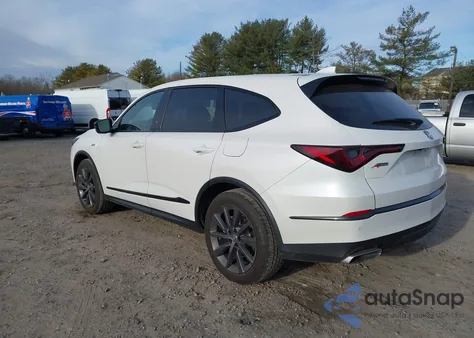 2025 Acura Mdx A-Spec z USA, uszkodzony, nr VIN 5J8YE1H02SL007811